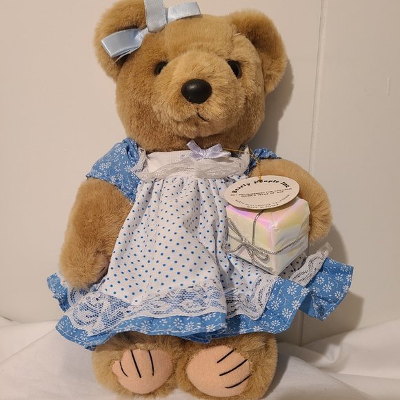 Bearly People Collection Bear with a present - Picture 10 of 15